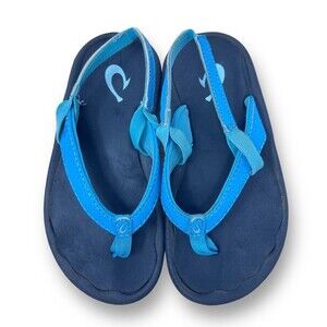 OLUKAI Kulapa Kai Girl's Flip Flop Sandals Toddler 8